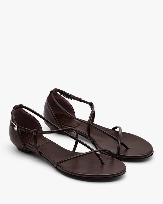 LEEV Strap Sandals_Brown
