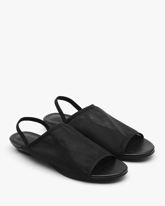 COI Round Sandals_Black Net