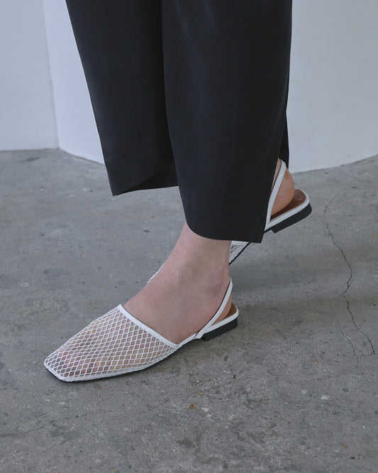 MER Net Sandals_Ivory