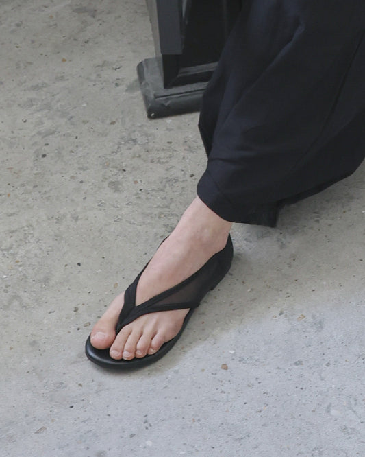 NAV Mesh Sandals_Black