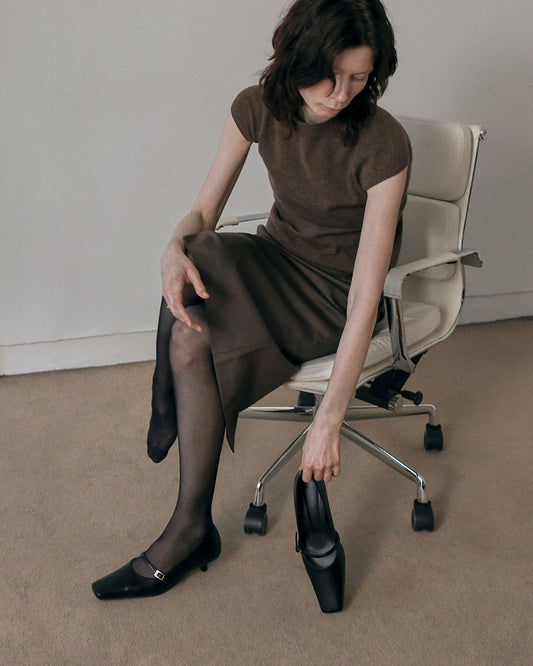 LUIS Buckle Pumps_Black